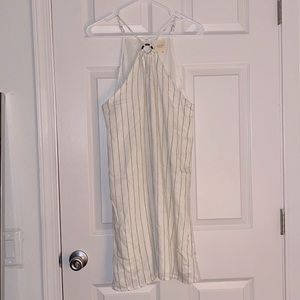 Stripped beach dress